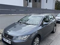 Usado Seat Leon ST Style 105 CV (77 kW) 2015 Gris / plata Familiar