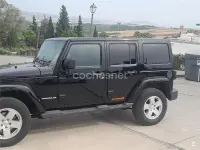Usado Jeep Wrangler Unlimited Sahara 177 CV (130 kW) 2011 Negro SUV