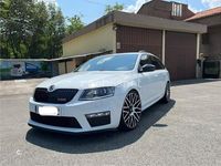 Brugt Skoda Octavia RS 220 HK (161 kW) 2017 Hvid Stationcar