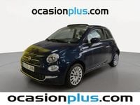 Usado Fiat 500C Dolcevita 71 CV (52 kW) 2021 Azul Descapotable