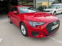 Usado Audi A3 110 CV (80 kW) 2022 Rojo Berlina