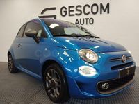 Usado Fiat 500 S 69 CV (50 kW) 2018 Azul Berlina
