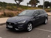 Usado Seat Leon FR 150 CV (110 kW) 2021 Gris / plata Familiar
