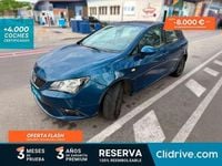 Usado Seat Ibiza Style 105 CV (77 kW) 2014 Azul Utilitario
