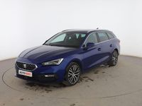 Usado Seat Leon XCELLENCE 150 CV (110 kW) 2020 Azul Familiar