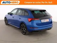 Usado Skoda Scala Monte Carlo 150 CV (110 kW) 2022 Azul Utilitario
