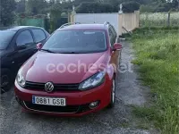 Usado VW Golf VI Advance 105 CV (77 kW) 2009 Rojo Utilitario