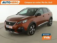 Usado Peugeot 3008 GT-line 120 CV (88 kW) 2017 Naranja SUV