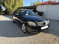 Usado Mercedes C220 Avantgarde 150 CV (110 kW) 2007 Negro Berlina