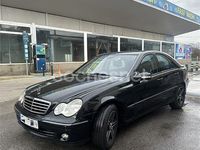 Usado Mercedes C220 Sport Edition 150 CV (110 kW) 2005 Negro Berlina
