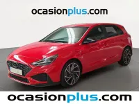 Usado Hyundai i30 N Line 160 CV (117 kW) 2022 Rojo Utilitario