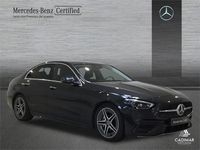 Usado Mercedes C220 AMG line 200 CV (147 kW) 2021 Gris Berlina