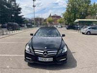 Usado Mercedes E250 Avantgarde 204 CV (150 kW) 2013 Negro Descapotable