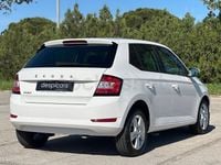 Usado Skoda Fabia Ambition 95 CV (69 kW) 2020 Blanco Berlina