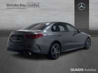 Usado Mercedes C300e AMG line 313 CV (230 kW) 2023 Gris selenita