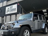 Usado Jeep Wrangler Unlimited Sahara 200 CV (147 kW) 2015 Gris / plata SUV