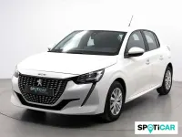 Usado Peugeot 208 Active 101 CV (74 kW) 2020 Blanco Utilitario