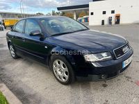 Usado Audi A4 180 CV (132 kW) 2001 Azul Berlina