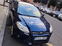 Usado Ford Focus Trend 125 CV (91 kW) 2012 Azul Familiar