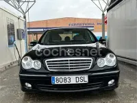 Usado Mercedes C230 Elegance 204 CV (150 kW) 2005 Negro Berlina