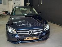 Usado Mercedes C350e 279 CV (205 kW) 2016 Azul Berlina