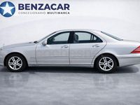 Usado Mercedes S320 197 CV (144 kW) 2001 Gris / plata Berlina