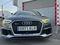 Usado Audi RS3 400 CV (294 kW) 2018 Gris / plata Berlina