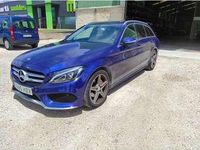 Usado Mercedes C220 170 CV (125 kW) 2014 Azul Berlina