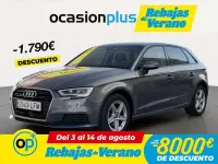 Usado Audi A3 Sportback g-tron 131 CV (96 kW) 2020 Azul Utilitario