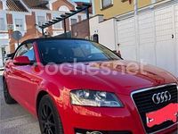 Usado Audi A3 Cabriolet Ambition 125 CV (91 kW) 2011 Rojo Descapotable