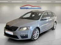 Usado Skoda Octavia RS 184 CV (135 kW) 2014 Gris / plata Familiar
