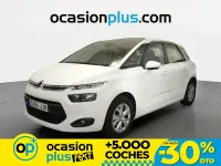 Usado Citroën C4 PureTech 130 CV (95 kW) 2015 Blanco Monovolumen