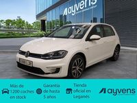 Usado VW e-Golf 100 kW (136 CV) 2020 Blanco Utilitario