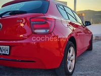 Usado BMW 114 Sport Line 102 CV (75 kW) 2012 Rojo Utilitario