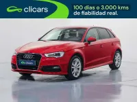 Usado Audi A3 Sportback Advanced 110 CV (80 kW) 2015 Rojo Utilitario