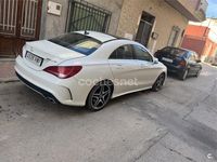 Usado Mercedes CLA200 AMG line 136 CV (100 kW) 2014 Blanco Berlina