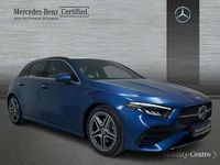 Usado Mercedes A180 AMG line 116 CV (85 kW) 2024 Azul espectra Berlina