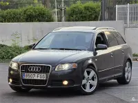 Usado Audi A4 S-Line 170 CV (125 kW) 2007 Negro Familiar