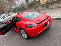 Usado Porsche 718 Cayman 300 CV (220 kW) 2018 Rojo Coupe