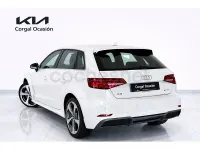 Usado Audi A3 S-Line 110 CV (80 kW) 2018 Blanco Berlina