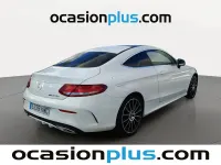 Usado Mercedes C220 AMG 170 CV (125 kW) 2018 Blanco Coupe