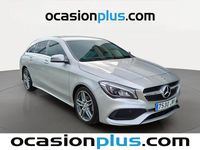 Usado Mercedes CLA200 Shooting Brake AMG 136 CV (100 kW) 2017 Gris plata Familiar