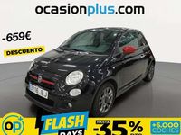 Usado Fiat 500 S 69 CV (50 kW) 2016 Negro Utilitario