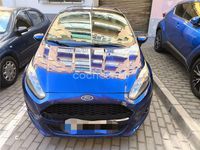 Usado Ford Fiesta Trend 82 CV (60 kW) 2017 Azul Berlina