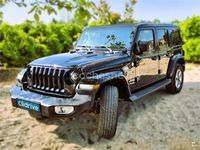 Usado Jeep Wrangler Unlimited Sahara 200 CV (147 kW) 2019 Negro SUV