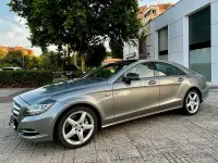 Usado Mercedes CLS350 265 CV (194 kW) 2013 Gris / plata Coupe
