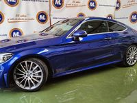 Usado Mercedes C300 245 CV (180 kW) 2019 Azul Coupe
