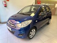Usado Hyundai i10 Comfort 77 CV (56 kW) 2013 Azul Utilitario