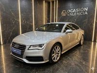 Usado Audi A7 Sportback S-Line 245 CV (180 kW) 2014 Gris / plata Utilitario