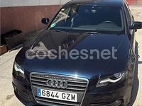 Usado Audi A4 S-Line 160 CV (117 kW) 2010 Negro Berlina